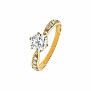 FAVS Damenring 88648251 375er Gelbgold