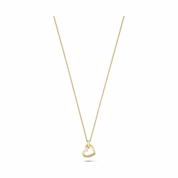 JETTE Kette TWISTED HEART 87690318 925er Silber