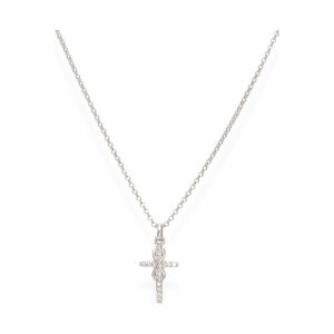 Amen Kette Diamonds CLCRINBB 925er Silber