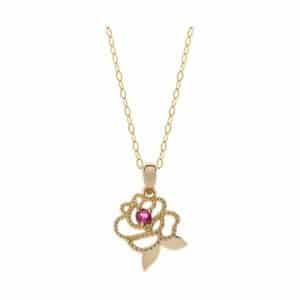 Disney Kinderkette Disney Princess C400189GRL 375er Gelbgold