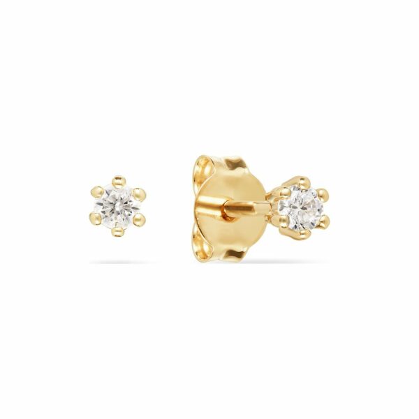 FAVS Ohrstecker 88440056 375er Gelbgold