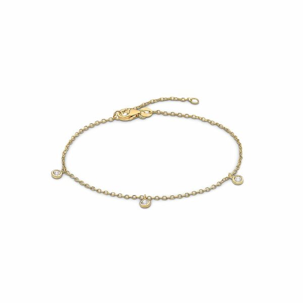 FAVS Armband 88442105 375er Gelbgold