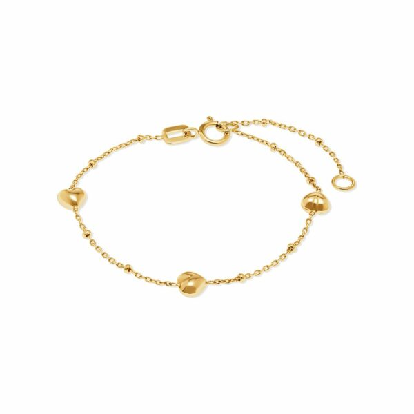 FAVS Armband 88443098 375er Gelbgold