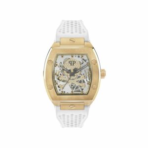 Philipp Plein Herrenuhr The Skeleton  PWBAA0421 Edelstahl