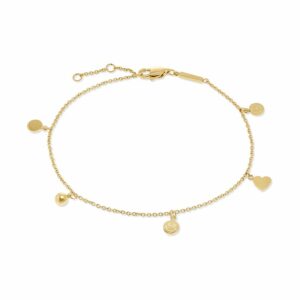 ESPRIT Fußkette Lucky 88674774 Edelstahl